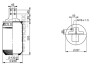 Пневмоподушка PHOENIX 1 DF 20 G-3 NP (фото 3)