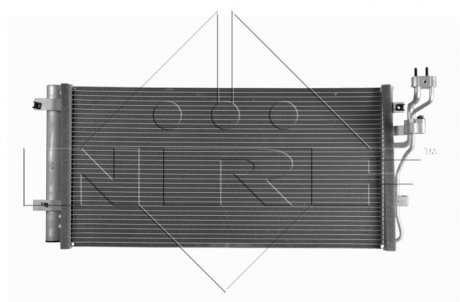 Радіатор кондиціонера (з осушувачем) NRF 350003 (фото 1)