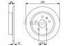 Диск гальмівний BOSCH 0 986 479 C73 (фото 1)