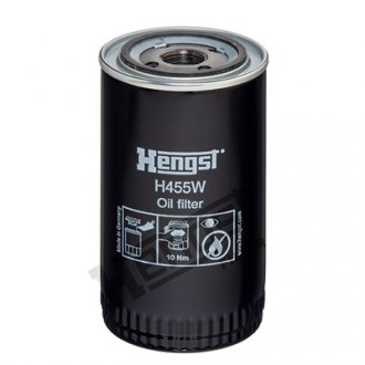 Фільтр масляний HENGST FILTER H455W (фото 1)