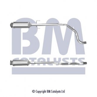 Сажевий фільтр BM CATALYSTS BM11169