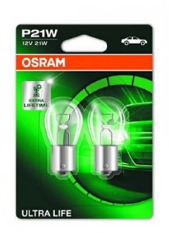 Лампа P21W OSR OSRAM 7506 ULT-02B/EA