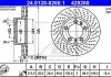 Гальмівний диск ATE 24.0128-0260.1 (фото 4)
