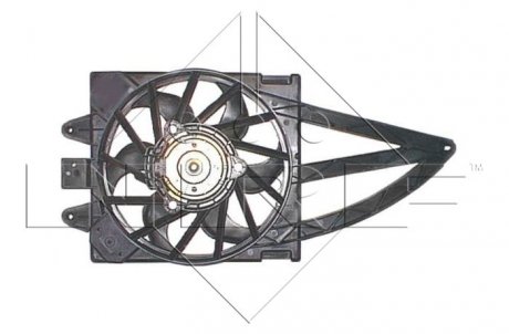 Вентилятор, охлаждение двигателя NRF 47241 (фото 1)