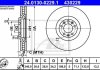 Диск гальмівний ATE 24.0130-0229.1 (фото 4)