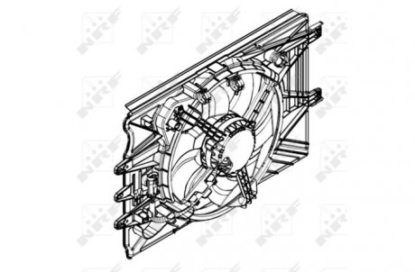 Вентилятор радіатора NRF 47594