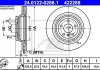 Тормозной диск ATE 24.0122-0288.1 (фото 4)