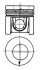 Поршень 92 951 600 KOLBENSCHMIDT 92951600