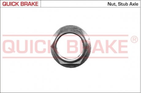 Гайка ступиці колеса QUICK BRAKE 9803 (фото 1)