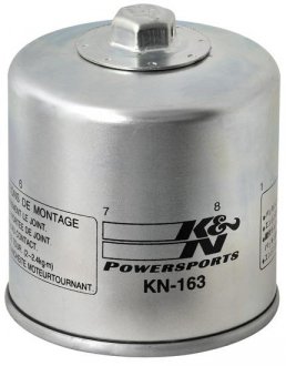 Фільтр оливи Filters K&N KN-163