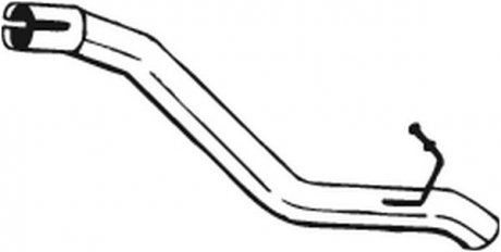 Вихлопна труба задня BOSAL 750-235