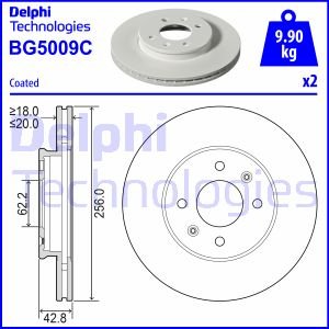 Гальмівний диск Delphi BG5009C