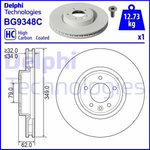 Гальмівний диск Delphi BG9348C