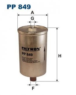 Фільтр палива FILTRON PP 849