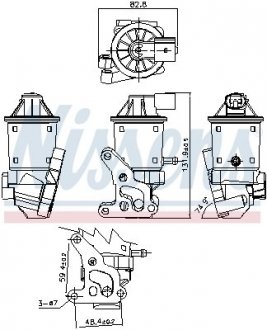 Клапан зворотній SEAT VW NISSENS 98152