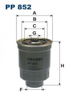 Фільтр палива FILTRON PP 852 (фото 1)