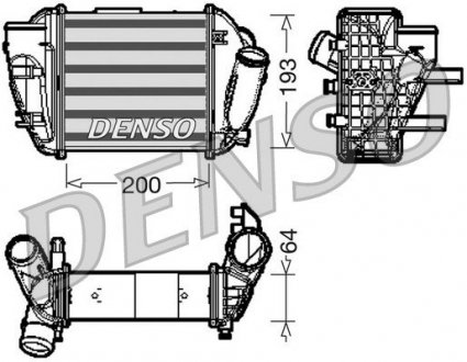 Інтеркулер DENSO DIT02005 (фото 1)