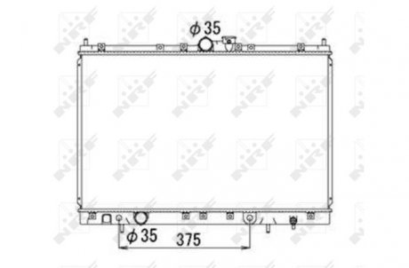 Радіатор NRF 53690