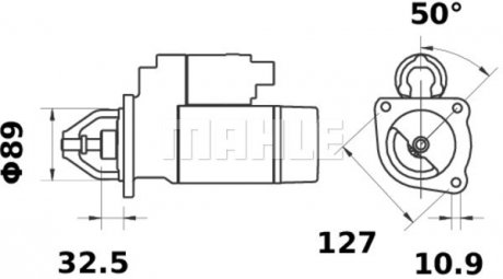 Стартер Letrika MS 289