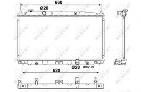 Радіатор NRF 53194