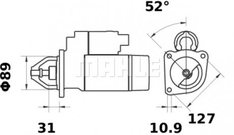 Стартер Letrika MS 66 (фото 1)