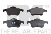 Колодки гальм.диск. Volvo S60/S70/S80/V70 2.0-3.0 12.95-04.10 NK 224821 (фото 1)