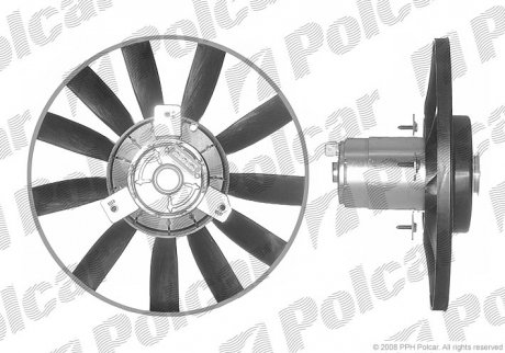 Вентилятор без корпусу Polcar 953823U4 (фото 1)