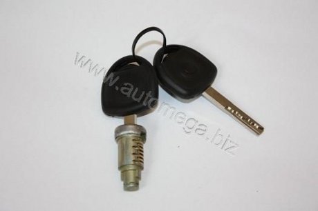 Циліндр замка дверного з ключами Opel Vectra A/Omega A/Senator B/Calibra AUTOMEGA 100080710 (фото 1)