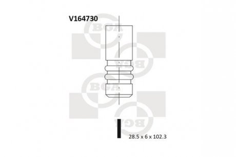 Всмоктуючий клапан BGA V164730