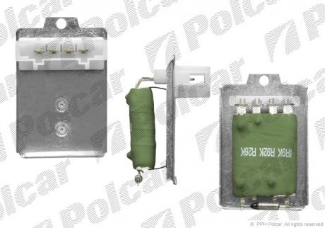 Резистор вентилятора Polcar 9538KST-2