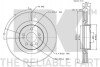 Диск гальмівний DB klasa GL,klasa M 06-> NK 203393 (фото 3)