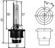 Автолампа Behr Standard D2S P32d-2 35 W прозрачная HELLA 8GS007949261 (фото 1)