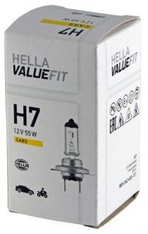 Лампа VALUEFIT H7 12V 55W PX26D HELLA 8GH 242 632-121