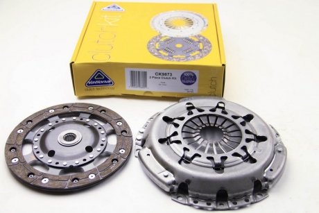 Комплект сцепления Fiesta V/Fusion 1.4 TDCi 01-12 (210mm) NATIONAL CK9873 (фото 1)