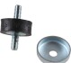 Подушка радиатора Audi 80/100/Passat B2 -90 (27x11.5) JP GROUP 1114250500 (фото 1)