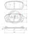 Тормозные колодки зад. KIA Carens 07> A.B.S. 37621 (фото 1)