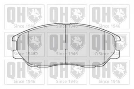 Гальмiвнi колодки дисковi Quinton Hazell BP1510