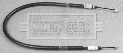 Трос ручного гальма LH BORG & BECK BKB2952 (фото 1)