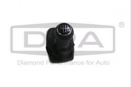 Ручка КПП с пыльником черный 5 ступ VW Bora (98-05),Golf (07-14)/Seat Leon (99-0 Dpa 77110004302