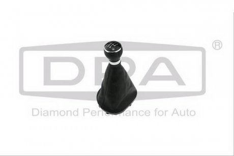 Ручка КПП с пыльником черный 5 ступ VW Caddy (04-11),Touran (03-05) (Dpa 77111036002
