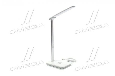 Лампа настольная LED с беспроводной зарядкой, белая <> DECARO DEC-NL01