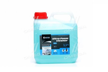 Активная пена Ultra Foam Cleaner 3 в 1 (канистра 3л) AXXIS Ax-1132
