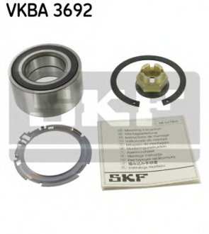 Підшипник колеса,комплект SKF VKBA3692 (фото 1)