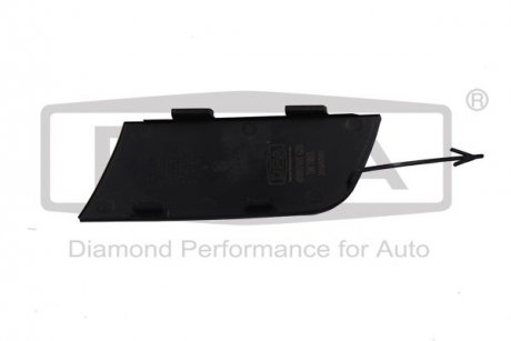 Крышка буксирной проушины переднего бампера (правая) (грунт) Audi A6 (04-11) (88 Dpa 88071820802