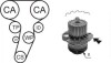 К-кт. ГРМ (ремень + 3 ролика + помпа + крепеж) AUDI 2,0TDI: A3/4/6 03- VW 2,0TDI: Golf V, Passat, Touran SKODA SEAT AIRTEX WPK-199803 (фото 1)