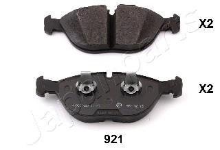 Колодки гальмівні CHRYSLER T. CROSSFIRE 3,2 03-08 JAPANPARTS PA-921AF