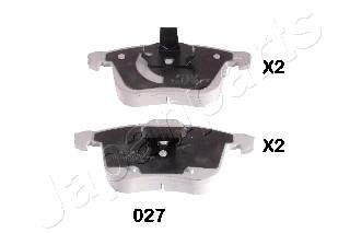 Колодки гальмівні CADILLAC P. BLS 06- JAPANPARTS PA-027AF