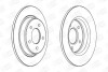 MAZDA Диск тормозной задн.&quot;15&quot; Mazda 3/5 1.8/2.0/2.3 CHAMPION 563043CH (фото 1)