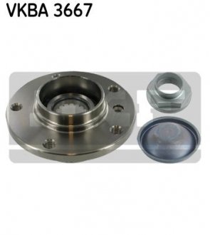 Комплект підшипника маточини колеса SKF VKBA 3667 (фото 1)