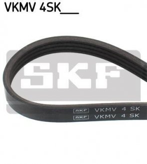 Ремень П-клиновой 4EPK711 (Elastic) FORD Focus C-Max 1.8 -07 SKF VKMV 4SK711